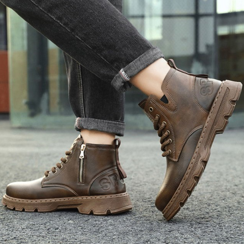 Leatherwork Boots - ​ 2025 inverno masculino nova chegada