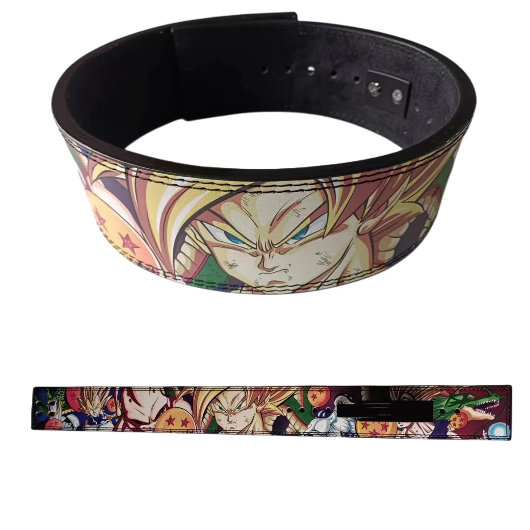 Leather Workout Belt - Anime cinto de levantamento de peso