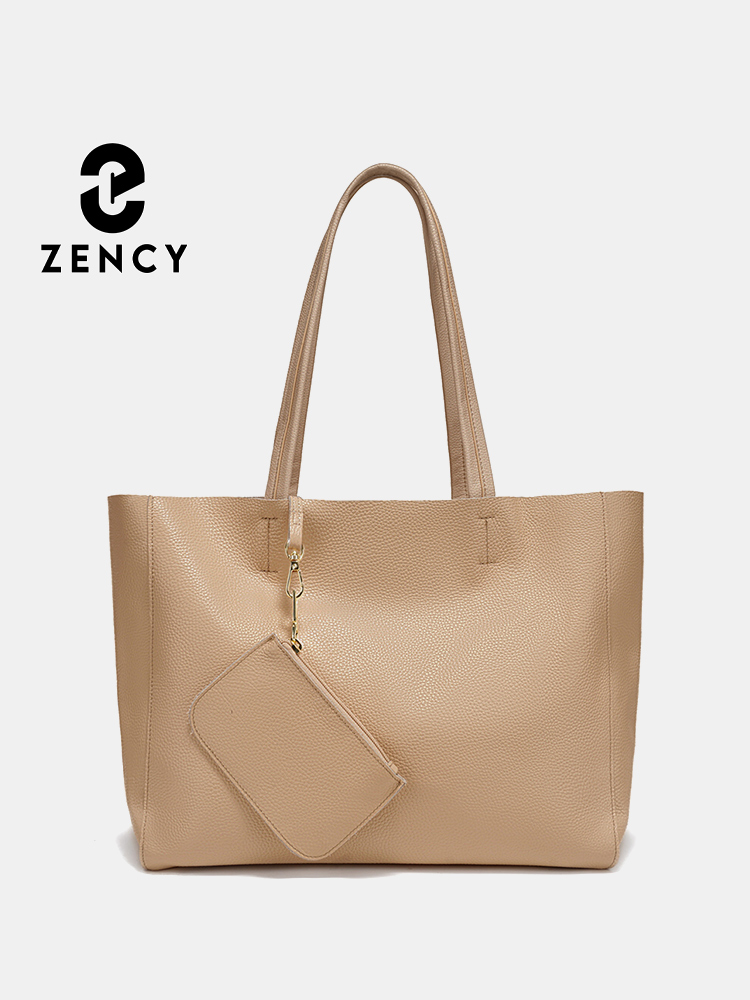 Leather Work Handbag - Bolsas Tote Grandes de Couro Genuíno