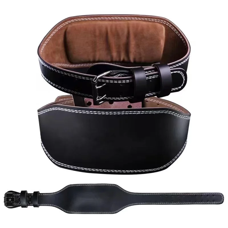 Leather Workout Belt - Cinto de levantamento de peso cinto