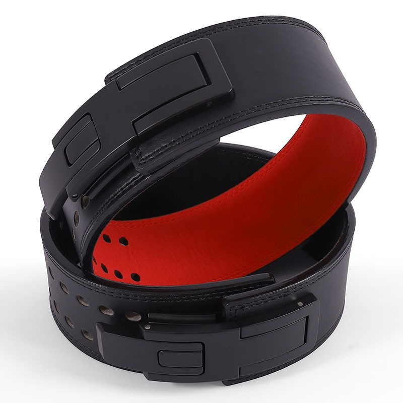 Leather Workout Belt - Cinto de Levantamento de Peso em