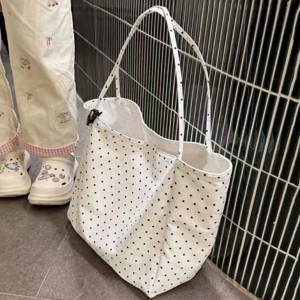 Leather Work Handbag - Bolsa de Lona Nova com Grande