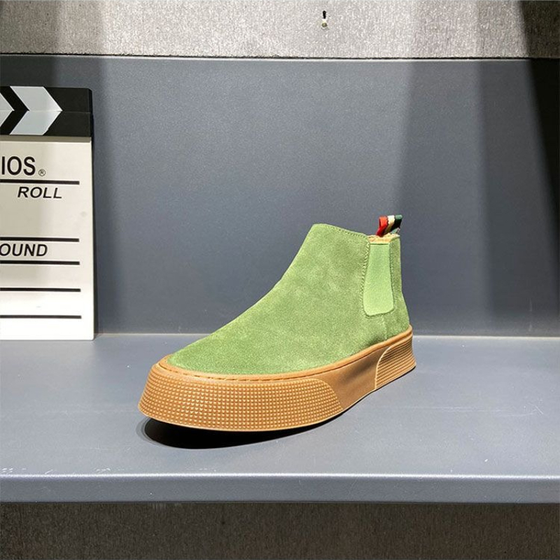 Leatherwork Boots - Botas Chelsea Masculinas Outono Inverno 2026,