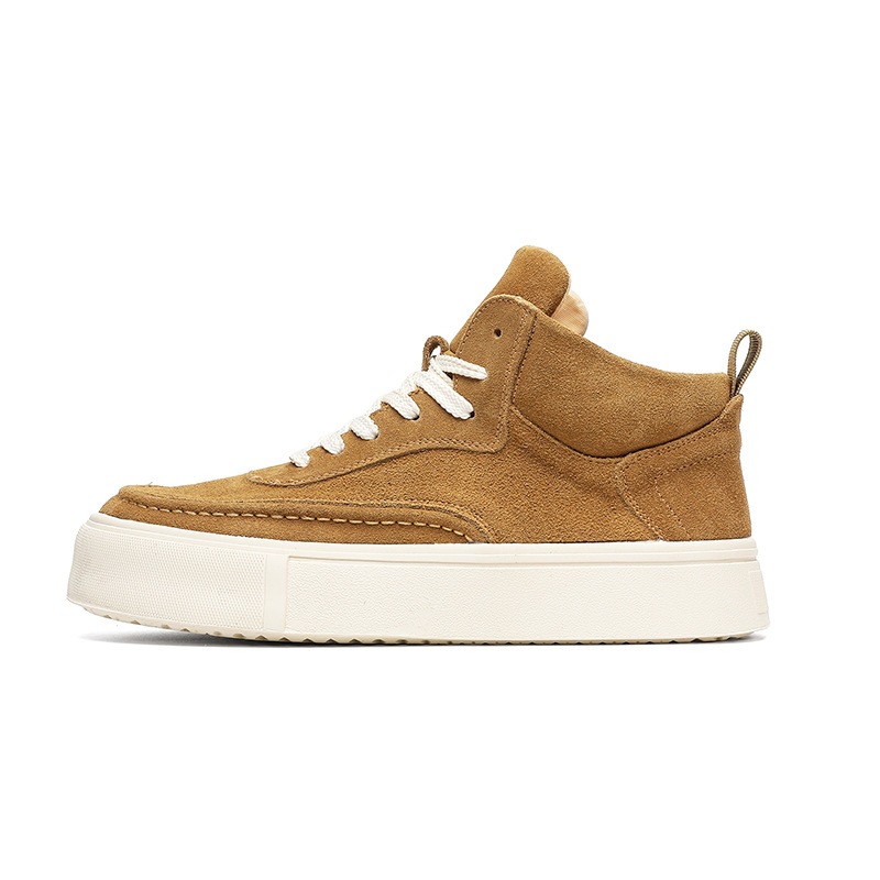 Botas masculinas casuais estil - Leather Work Flats avaliação e preço