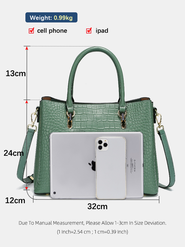 Bolsa Feminina Zency de Couro  - Leather Work Handbag avaliação e preço
