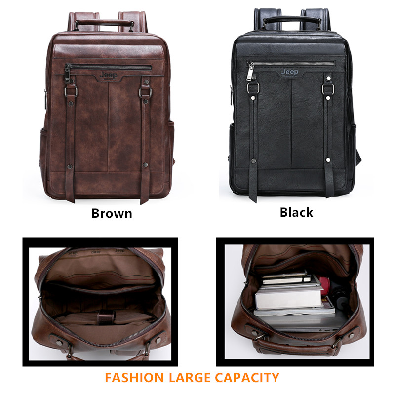 Mochila de Couro Masculina Jee - Leather Work Rucksack avaliação e preço