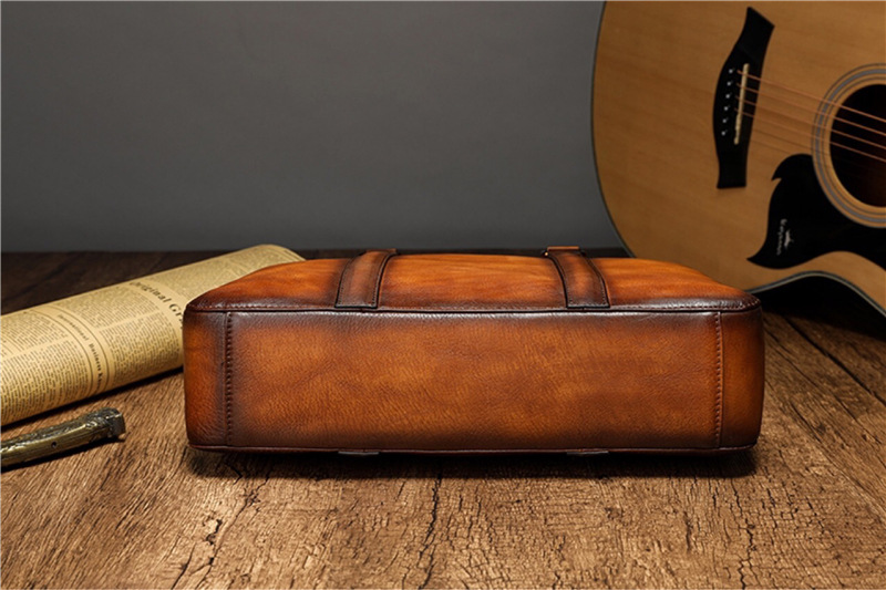 Pasta Executiva YETTIES em Cou - Leather Work Handbag avaliação e preço