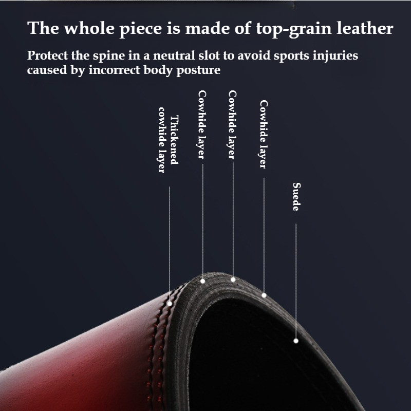 Cinto de Levantamento de Peso  - Leather Workout Belt avaliação e preço