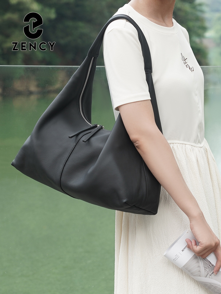 Zency bolsa tote de couro genu - Leather Work Handbag avaliação e preço
