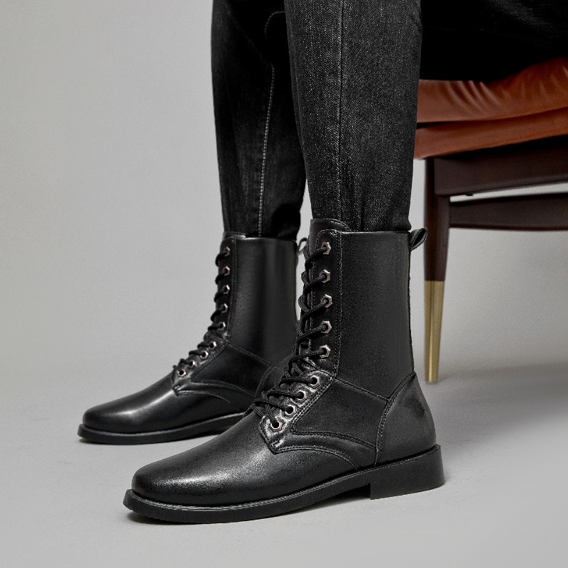 Botas de Couro de Cano Alto pa - Leatherwork Boots avaliação e preço