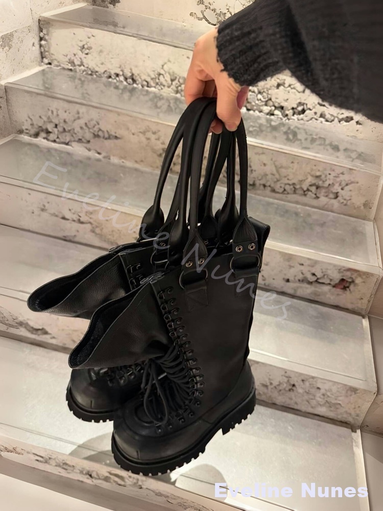 Botas de Motocicleta Retrô Fem - Leatherwork Boots avaliação e preço