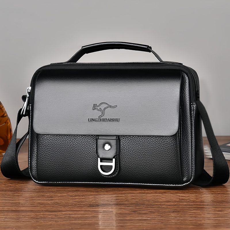 Bolsa de Negócios Durável e Re - Leather Work Bag Laptop avaliação e preço