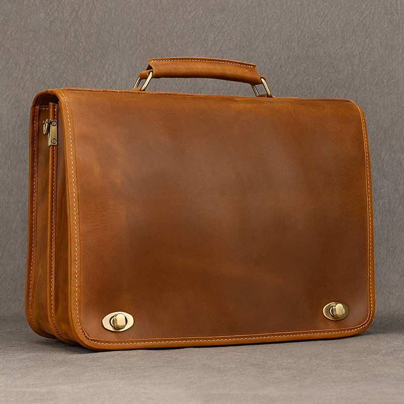 Personalizar Saco De Laptop De - Leather Work Bag Laptop avaliação e preço
