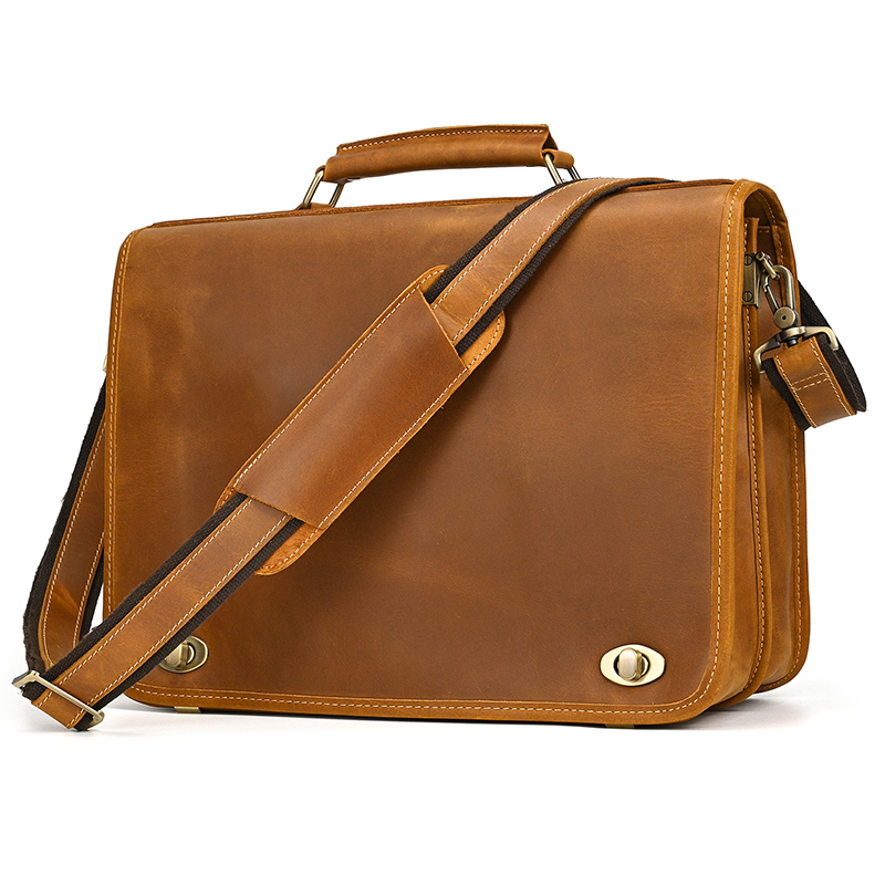 Personalizar Saco De Laptop De - Leather Work Bag Laptop avaliação e preço