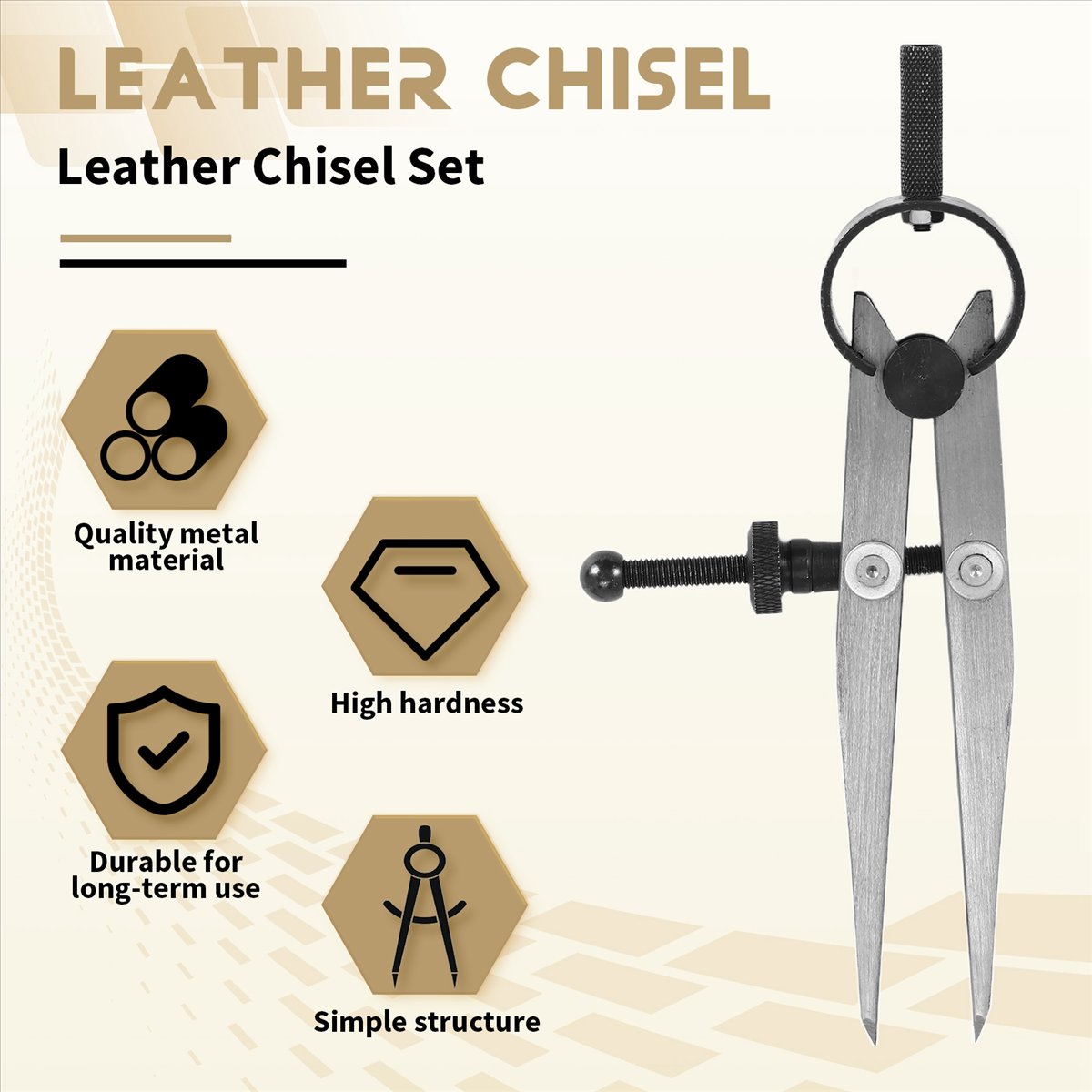 Conjunto de Formões para Couro - Wing Divider Stitch avaliação e preço