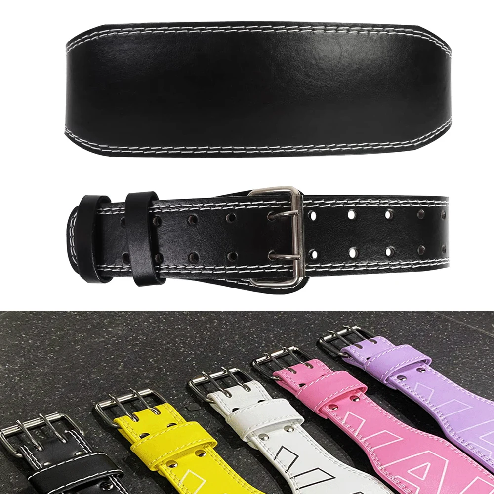 Cinto de levantamento de peso  - Leather Workout Belt avaliação e preço