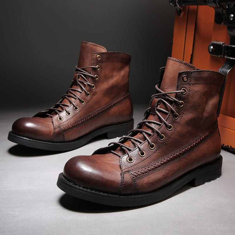 Botas Masculinas Clássicas de  - Leather Work Fabric avaliação e preço
