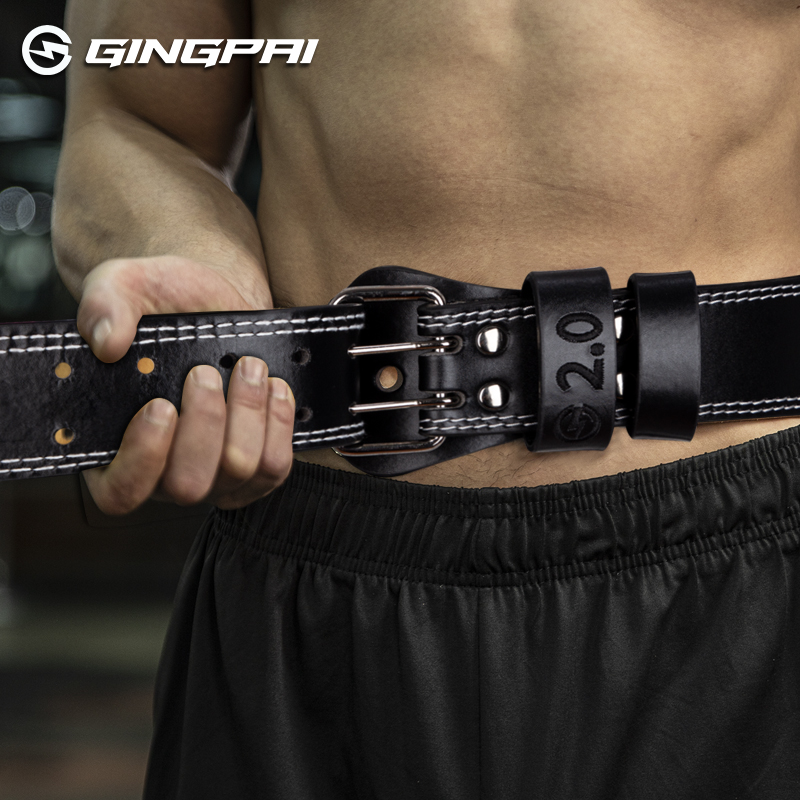 Cinto de levantamento de peso  - Leather Workout Belt avaliação e preço