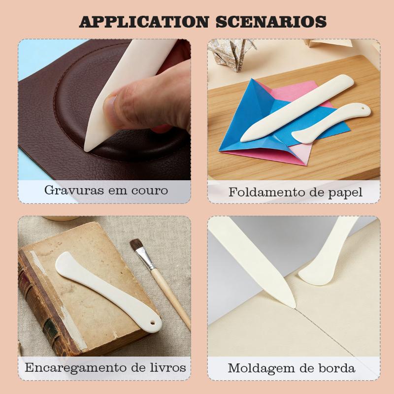2 Peças Dobrador de Couro Mult - Leatherwork Tools avaliação e preço