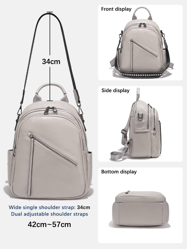 Mochila feminina de couro genu - Leather Work Rucksack avaliação e preço
