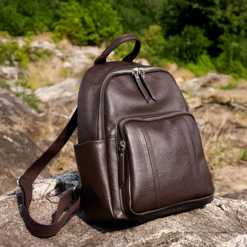 Mochila Feminina Zency Grande, - Leather Work Rucksack avaliação e preço
