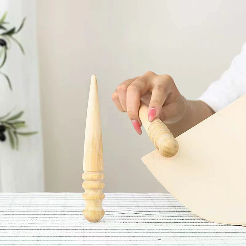 Cano de madeira para polir cou - Used Leatherwork Tools avaliação e preço