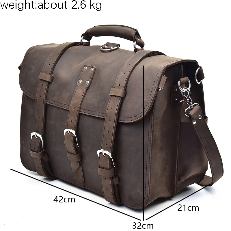 Mochila de couro crazy horse g - Leather Work Rucksack avaliação e preço