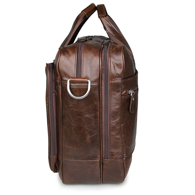 LACHIOUR Bolsa de couro genuín - Leather Work Handbag avaliação e preço