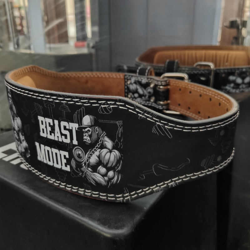 Cinto de levantamento de peso  - Leather Workout Belt avaliação e preço