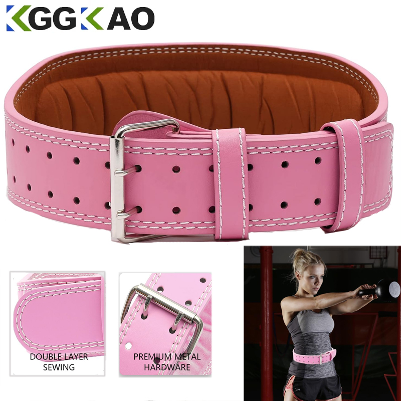 Cinto de levantamento de peso  - Leather Workout Belt avaliação e preço